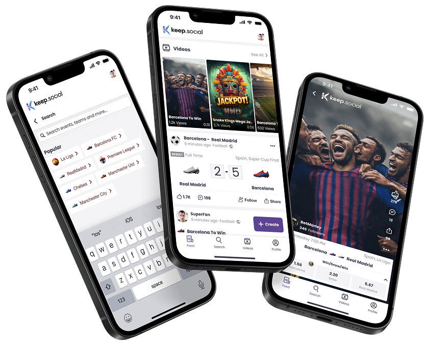 Keep.social Dashboard