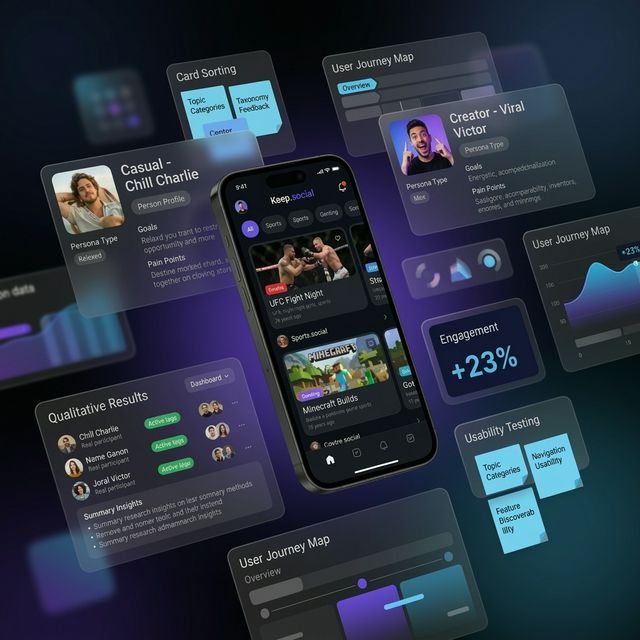 UX Strategy & Research Visualization